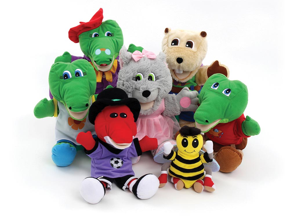 Dilly and Friends Plush Puppets, p cropped 