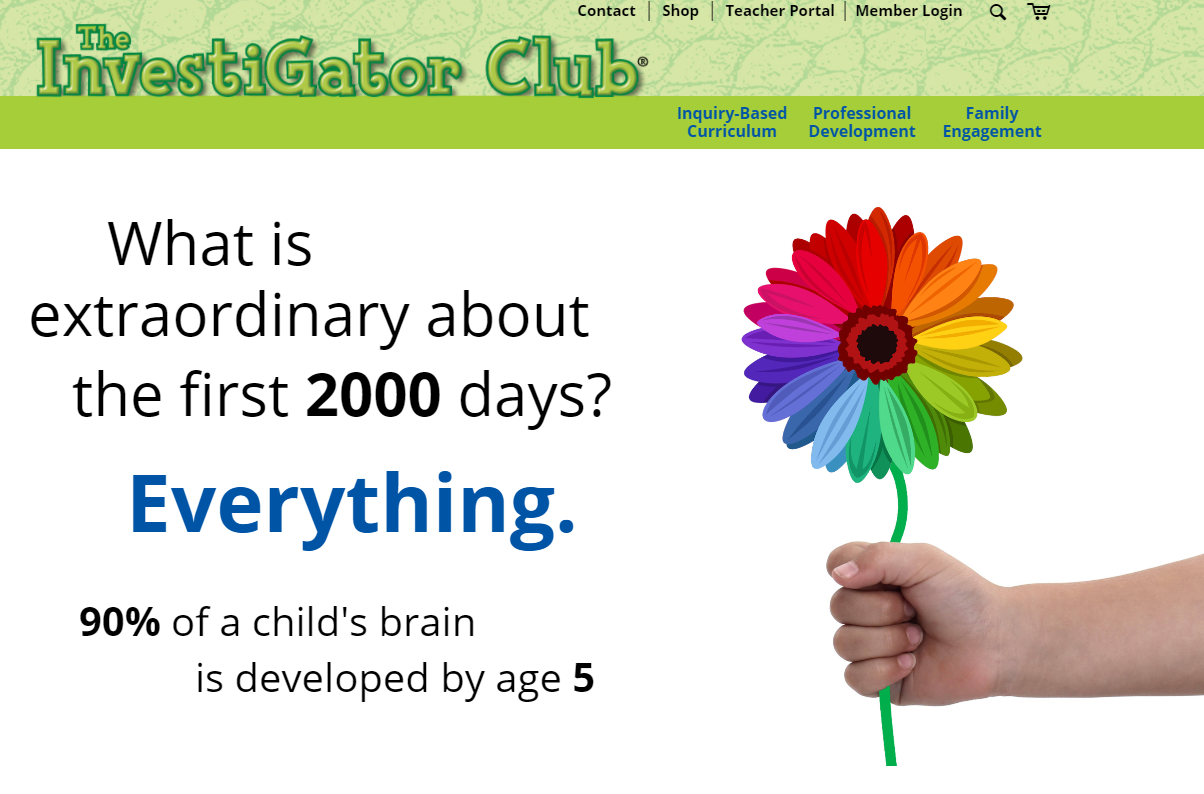 Child Learning Investigators The InvestiGator Club® - Early Childhood Curriculum