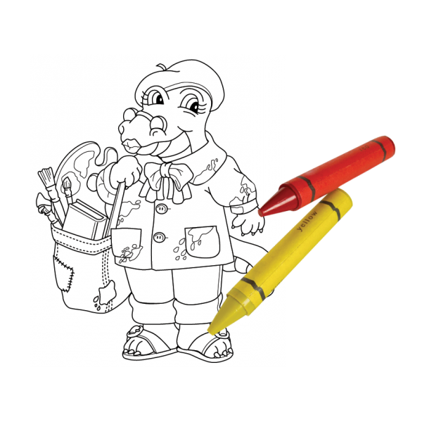 Aunt Lu Coloring